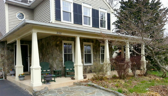 Porch Renovation Sterling VA by Reston Painting and Contracting