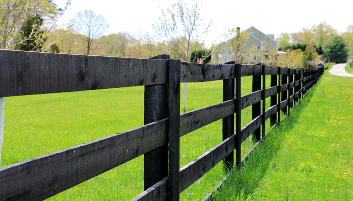 Fence building and painting by Reston Painting & Contracting in Northern Virginia 